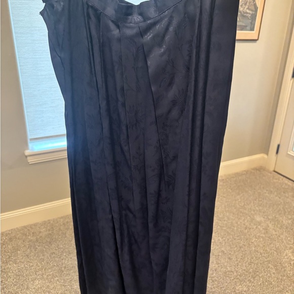 Vintage Blue Floral jacket and skirt - Picture 4 of 4